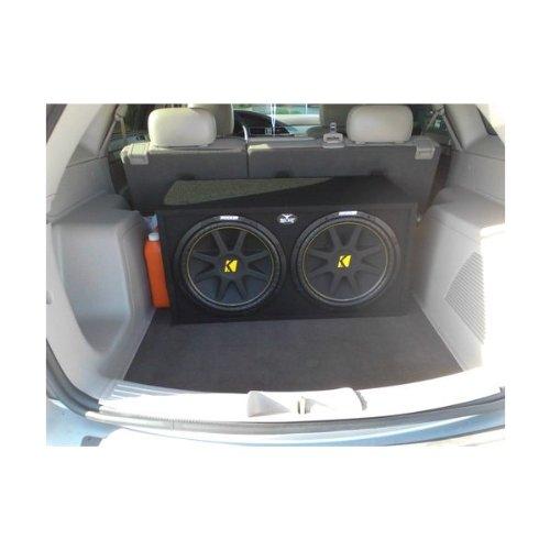 Absolute Absolute USA DSS15 Dual 15-Inch, 3/4-Inch MDF Sealed Subwoofer Enclosure with Absolute USA Logo