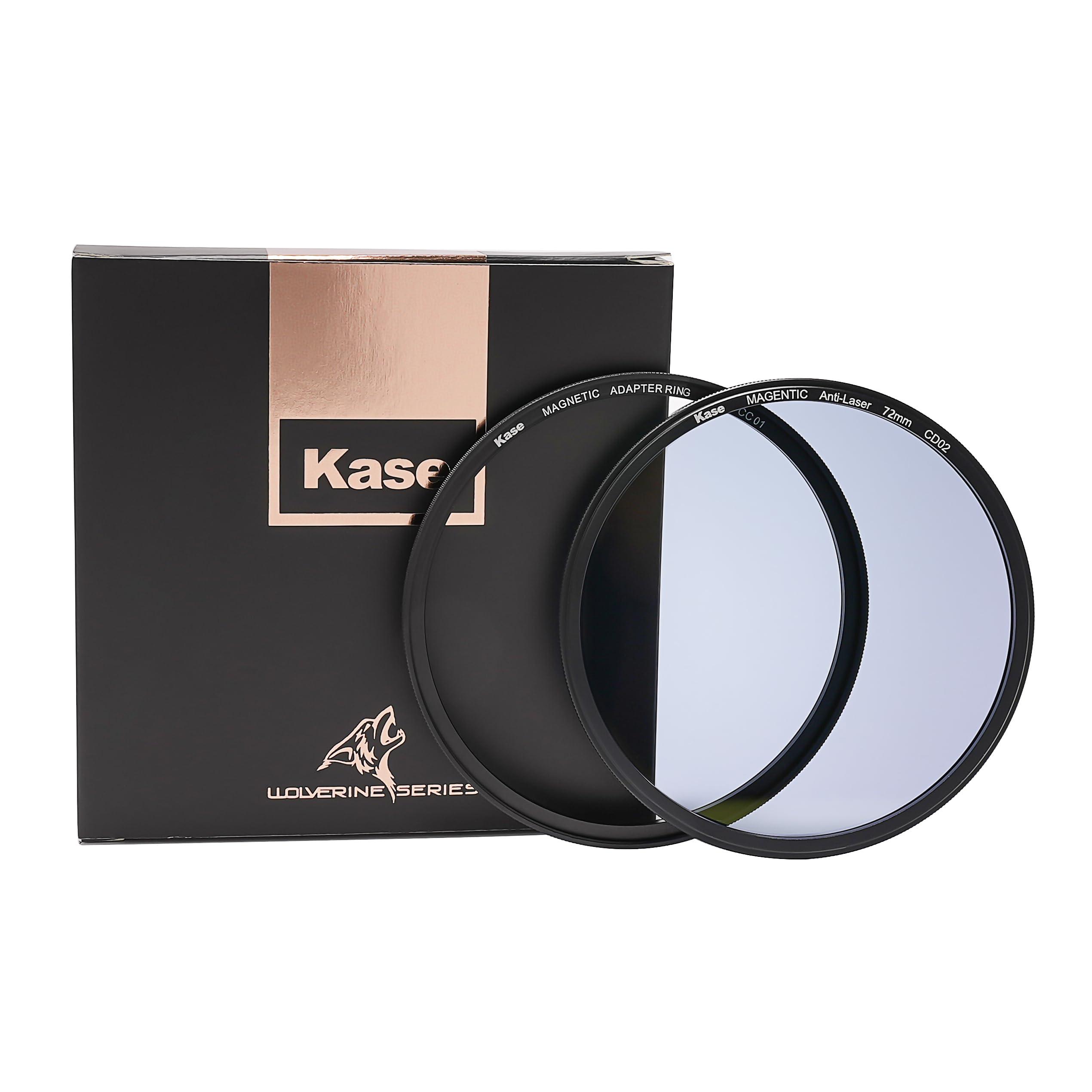 Kase Kase Wolverine 72mm Anti-Laser Protection Filter Magnetic Shockproof Tempered Optical Glass Incl Adapter