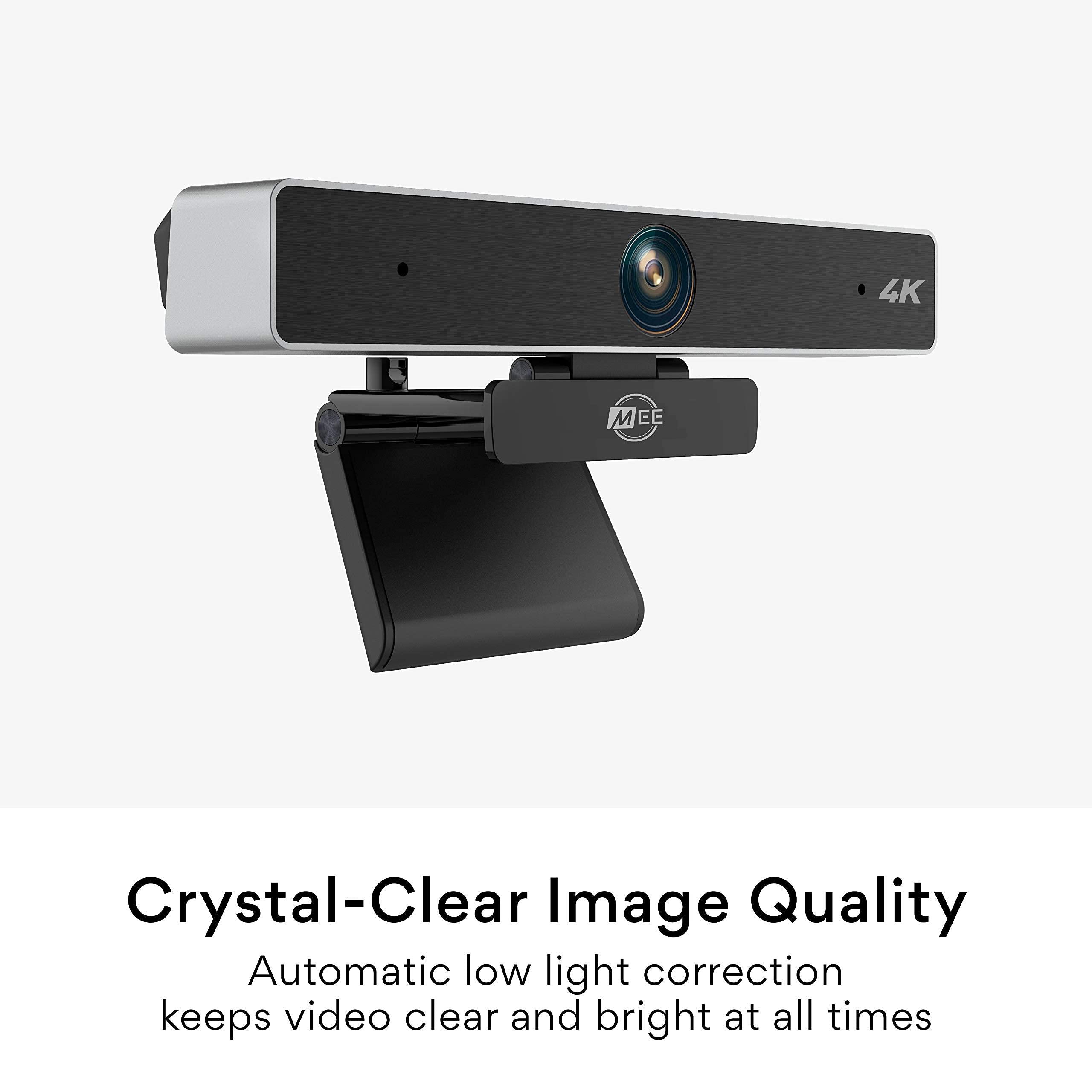 MEE audio MEE audio C11Z 4K Ultra HD Conference Webcam with ANC Microphone (Renewed)