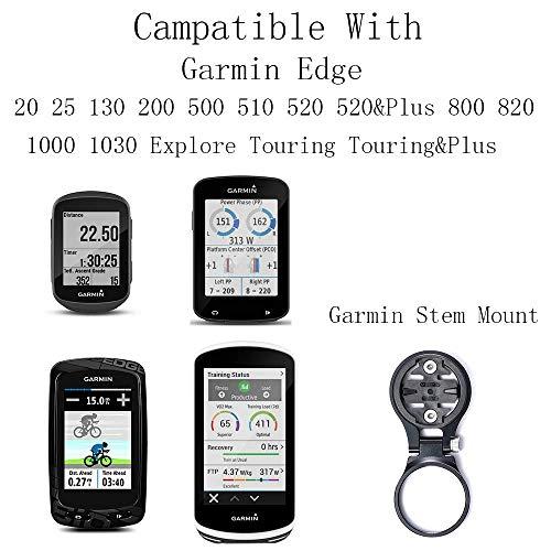 Best Tek Best Tek Garmin Stem Mount, Stem Mount for Garmin Computer, Adjustable Black