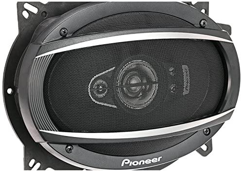 PIONEER Pioneer TS-A6970F, 4-Way Car Audio Speakers, Full Range, Clear Sound Quality, Easy Installation and Enhanced Bass Response, 6 x 9 speakers,Black
