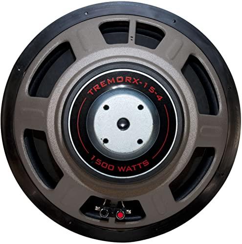 Earthquake Sound Earthquake Sound Tremor-X154 15-inch Car Subwoofer, 1500 Watts