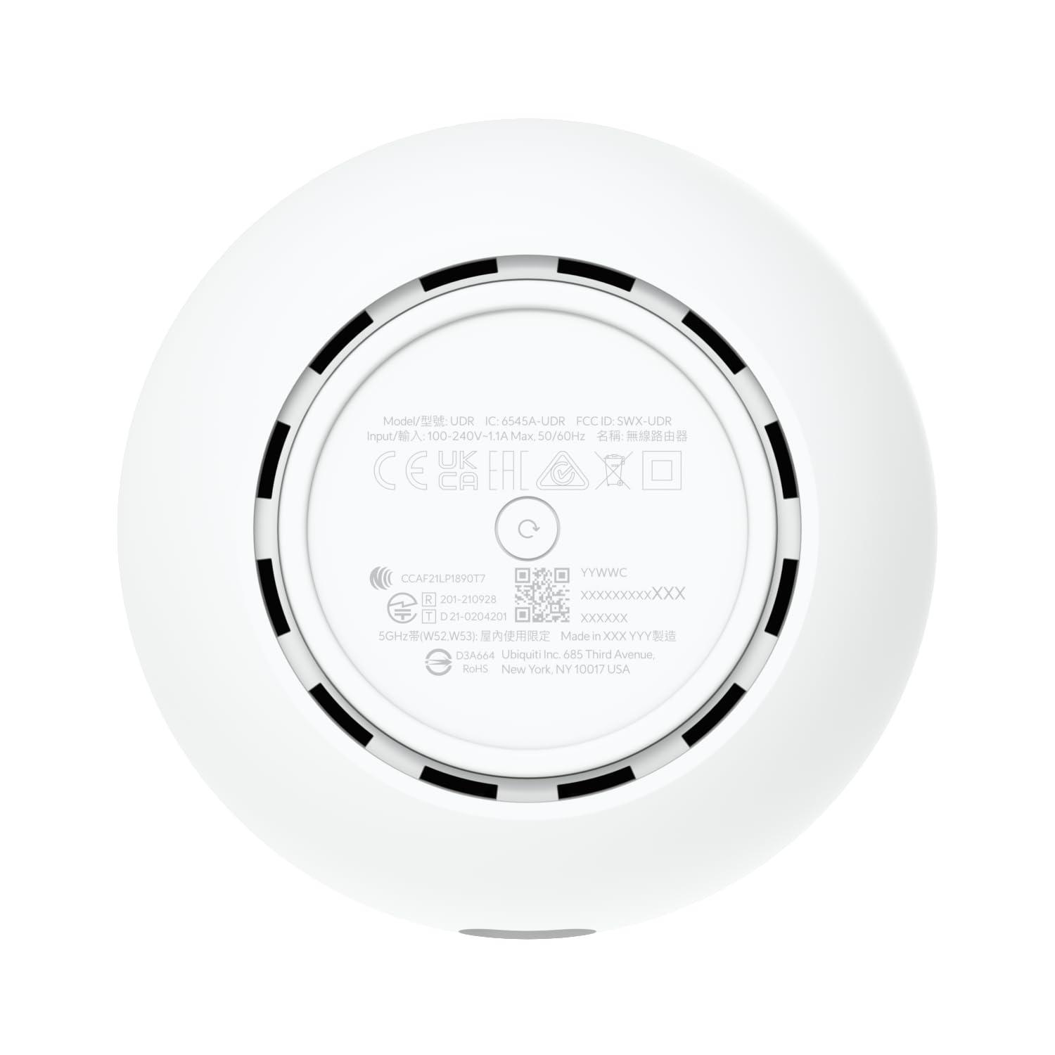 Ubiquiti Networks Ubiquiti Dream Wi-Fi 6 IEEE 802.11ax Ethernet Wireless Router
