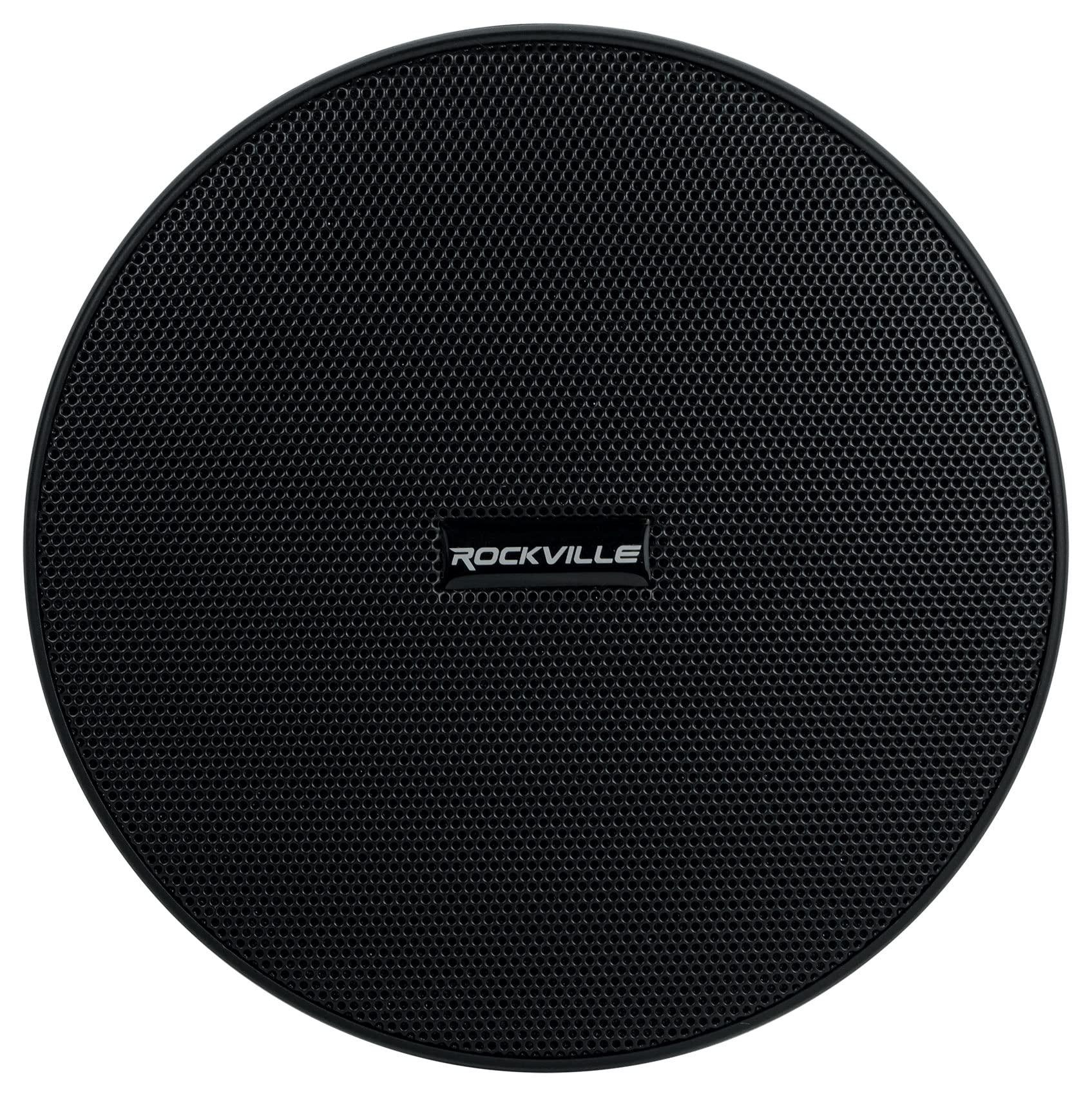 Rockville Rockville (1) RCS180-6 180 Watt 6 Zone 70v Commercial/Restaurant Amplifier/Bluetooth Bundle with (4) PEN-40T Black 4" 70V Hanging Pendant Speaker + (1) Rockville Mini WiFi Receiver (6 Items)