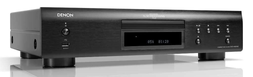 Denon Denon DCD-900NE CD Player with Advanced AL32 Processing Plus & Integrated USB Port, Supports Hi-Res Formats - CD, CD-R/RW, MP3, DSD & More, Pure Direct Mode, Vibration-Resistant Design