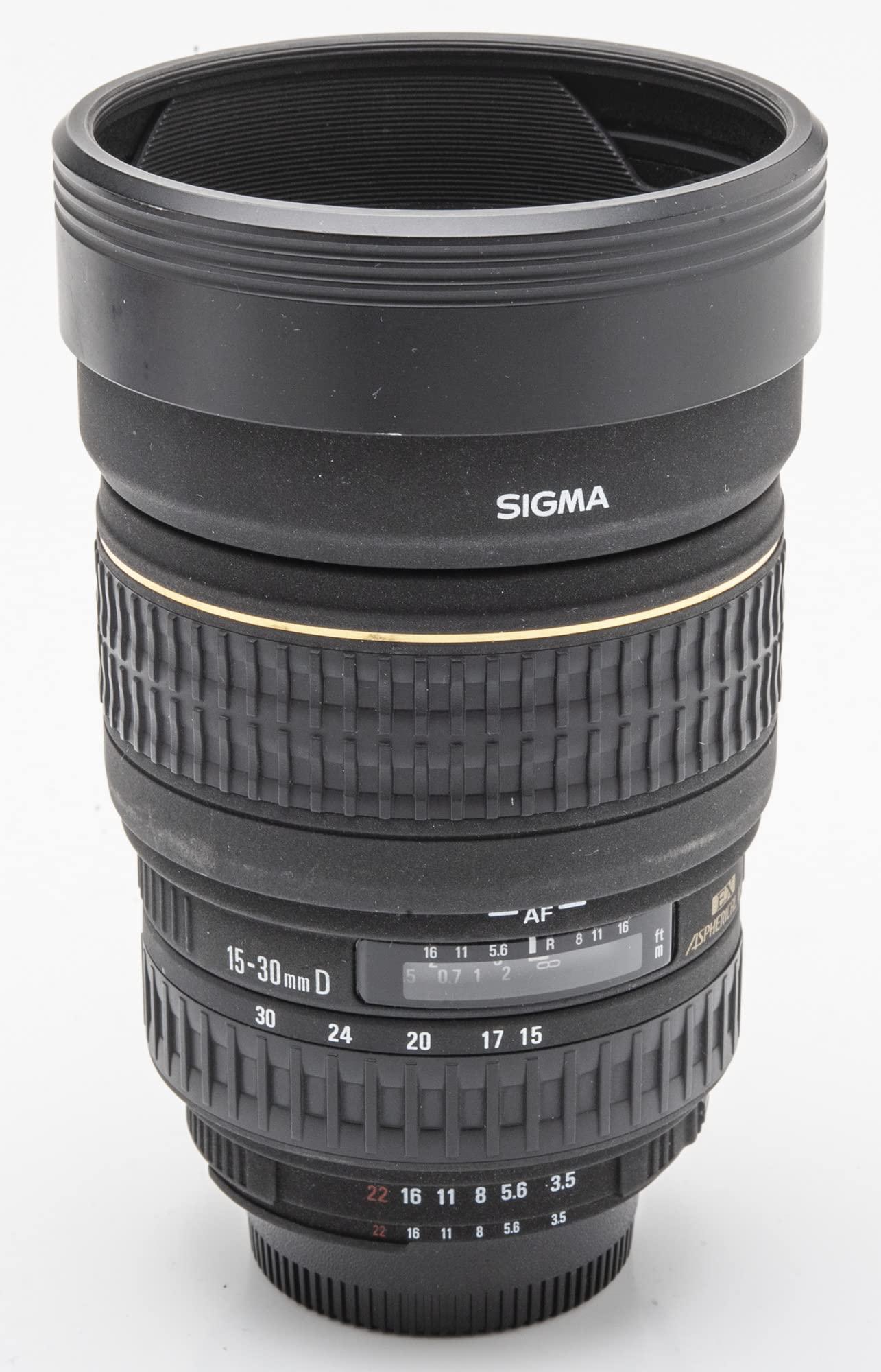 Sigma Sigma 15-30mm f/3.5-4.5 EX DG IF Aspherical Ultra Wide Angle Zoom Lens for Nikon SLR Cameras