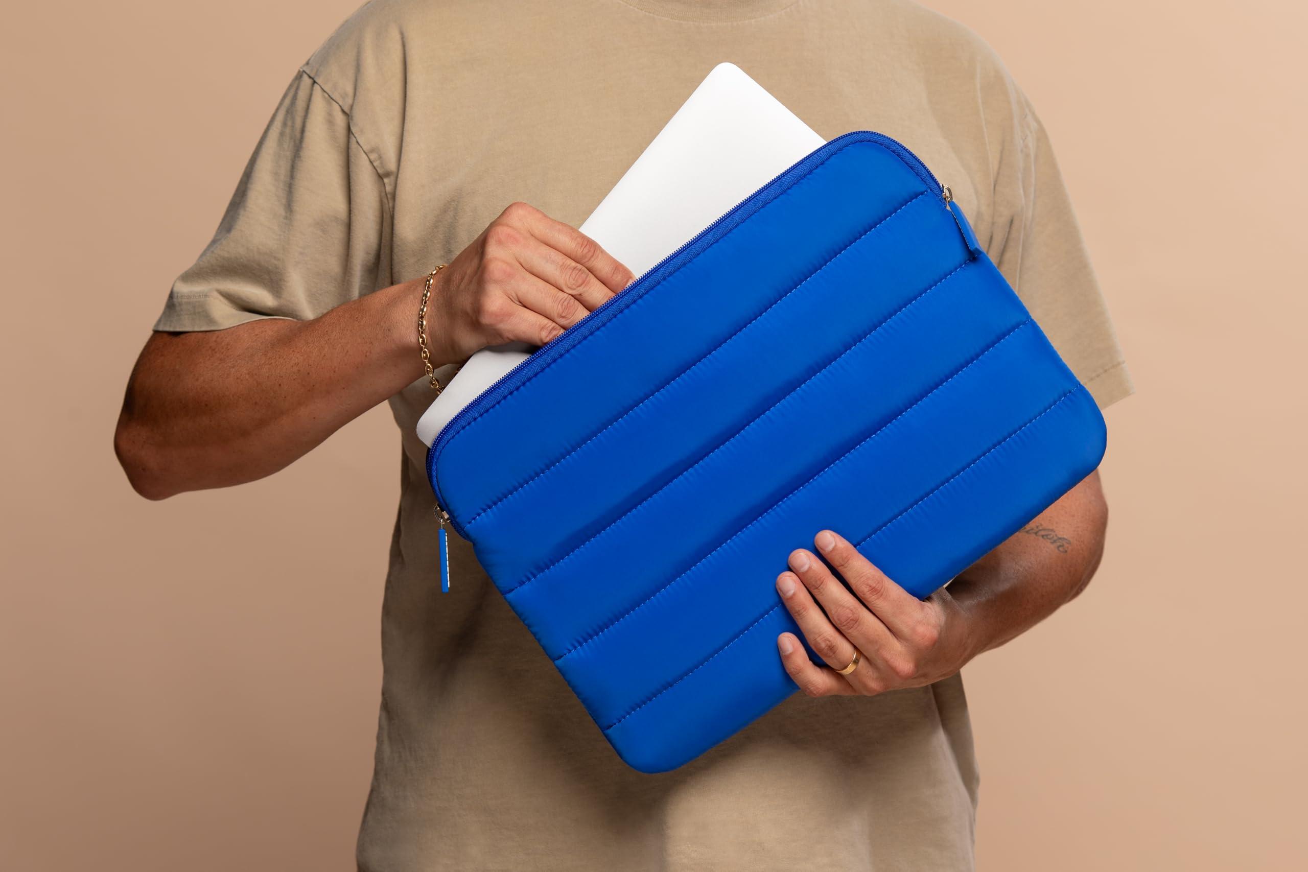 ANECDOTE. ANECDOTE Laptop Case 13-14 Inch A Perfect Laptop Sleeve That is Compatible with MacBook Air/Pro and iPad Pro 12.9 Fits in Your Bag, Made of 100% Nylon with Aesthetic Design (Royal Blue)