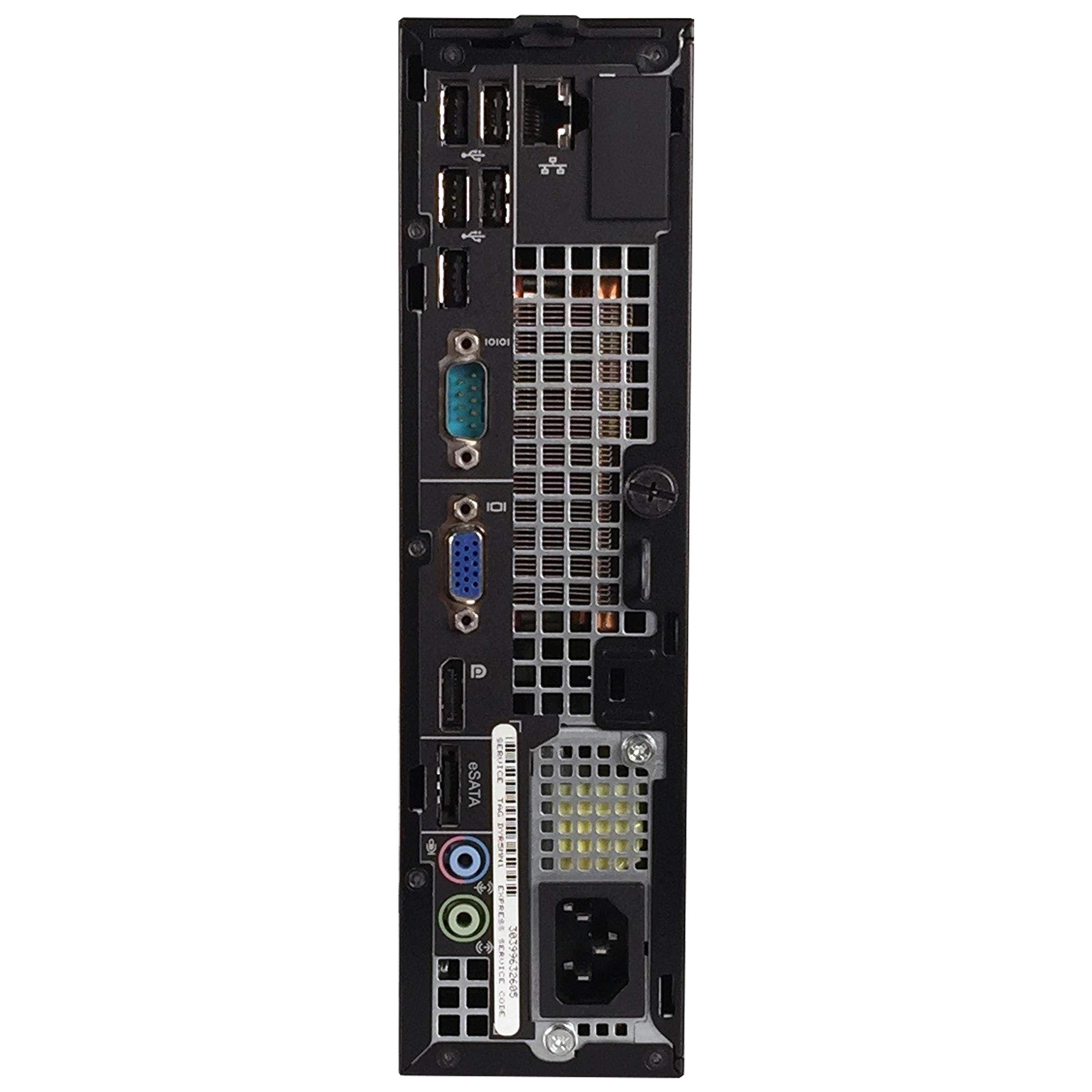 Dell DELL Desktop Computer Package with 22' Monitor, Intel Core 2 Duo 3.0G, 8G DDR3, 120G SSD, VGA, DP, Windows 10, 64 bit-Multi Language Support-English/Spanish/French (C2D)(Renewed)