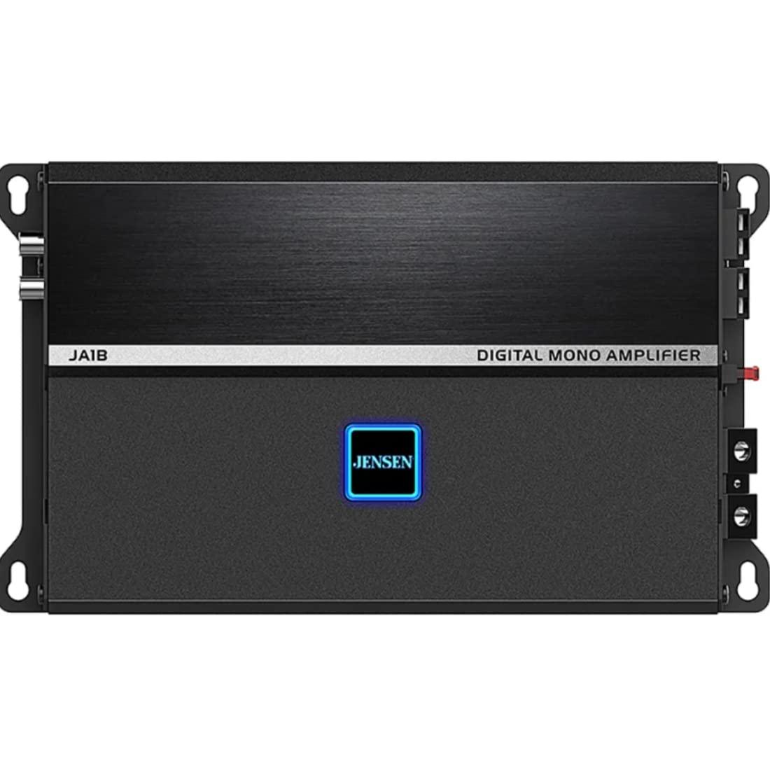 Jensen Jensen JA1B 290W RMS Monoblock Class-D Car Audio Compact Amplifier with DSP