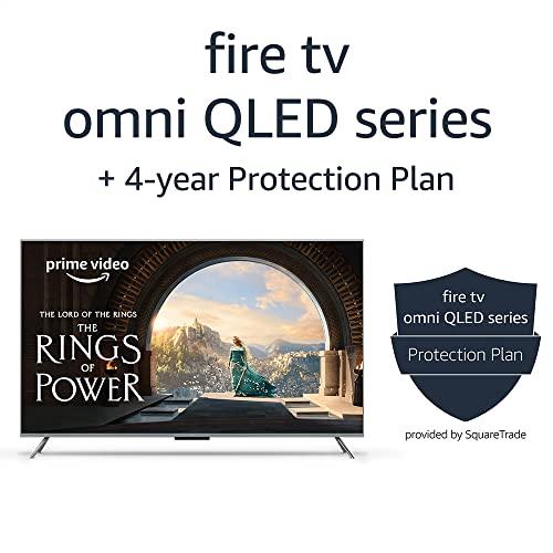 Amazon Amazon Fire TV 75" Omni QLED Series 4K UHD smart TV + 4-Year Protection Plan