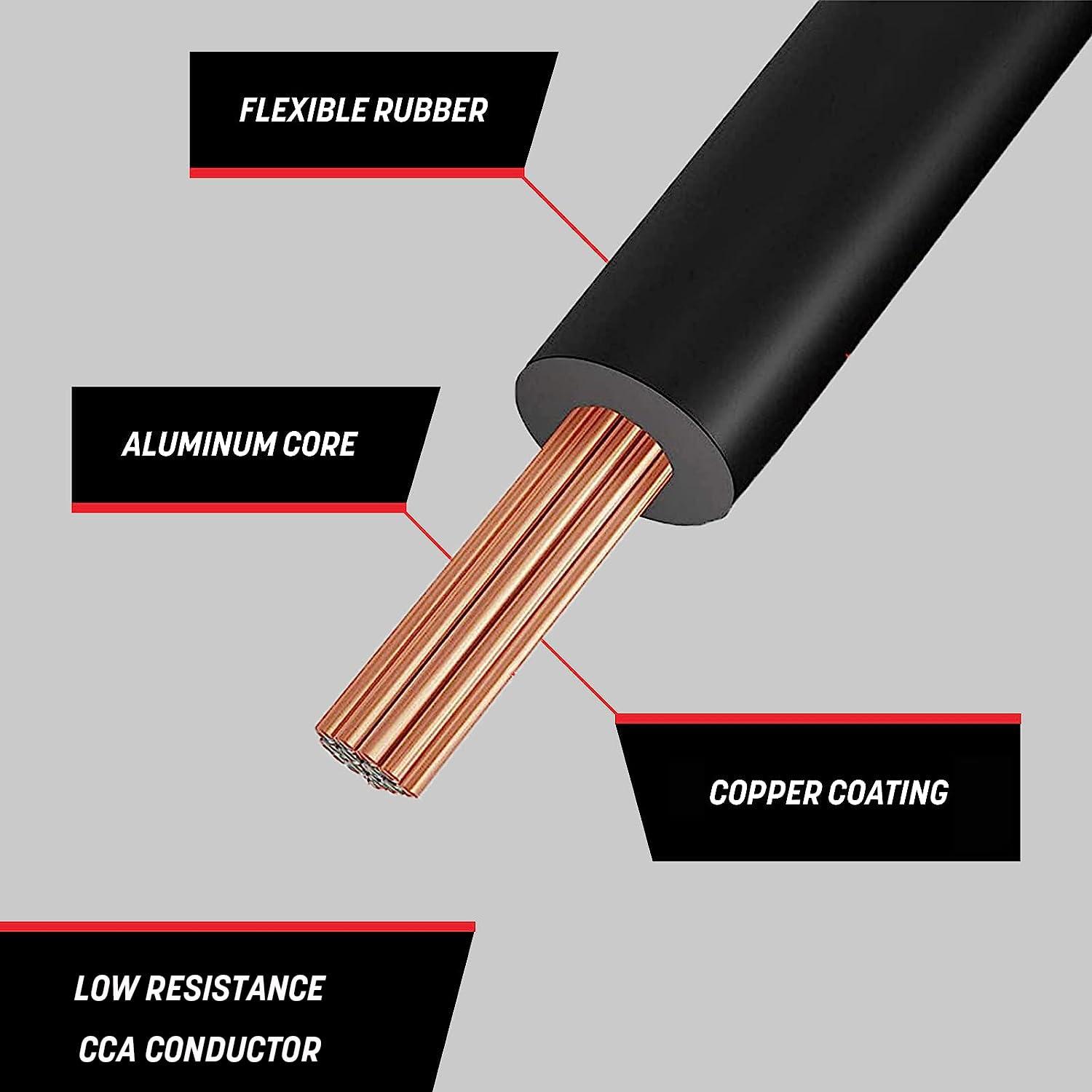 GS Power GS Power 16 Gauge 6 Color Combo 50 Ft Roll (300 ft Total) Copper Clad Aluminum Low Voltage Automotive Primary Harness Wire for Car Stereo Amplifier Remote Trailer Hookup Wiring (Also in 14 & 18 Guage)