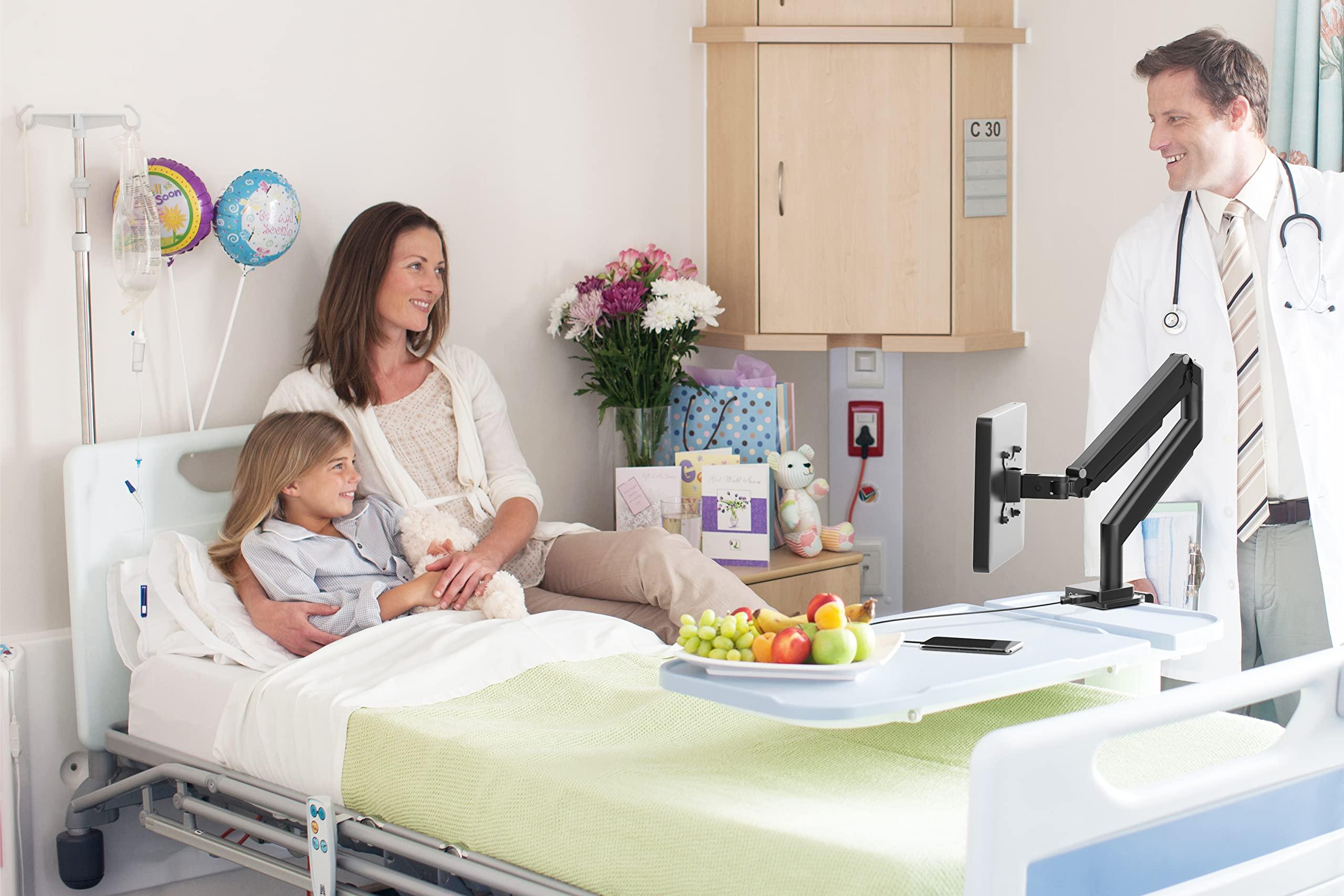 CTA Digital Tablet Mount & Enclosure CTA Locking Tablet Mount USB Hub & Paragon Enclosure for iPad Air 11" M2 (2024) - iPad Pro 11" M4 (2024) - iPad 10.2" 7/8/9 Gen - Lenovo Tab 4 - Galaxy Tab S5E (PAD-LTMUH2E)