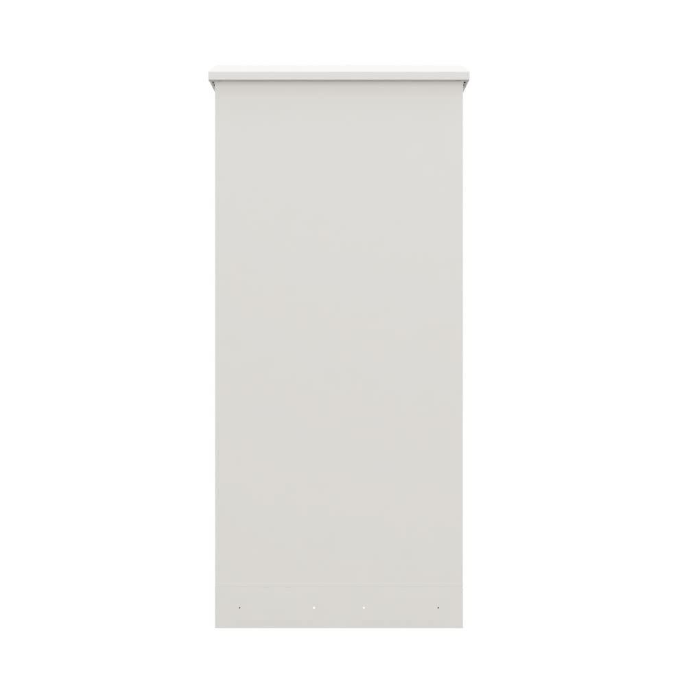 NavePoint NavePoint Floor Mount Outdoor Network Cabinet, 26U, Fans with Temperature Control, White, IP66-Rated