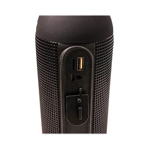 Billboard Billboard BB742 IPX5 Water-Resistant Bluetooth Wireless Speaker With Enhanced Bass, USB & SD Inputs, and Mini Stereo Inputs - Black