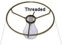 Upgradelights Upgradelights Beige Linen 12 Inch European Drum Lampshade with Uno Fitter 6x12x8