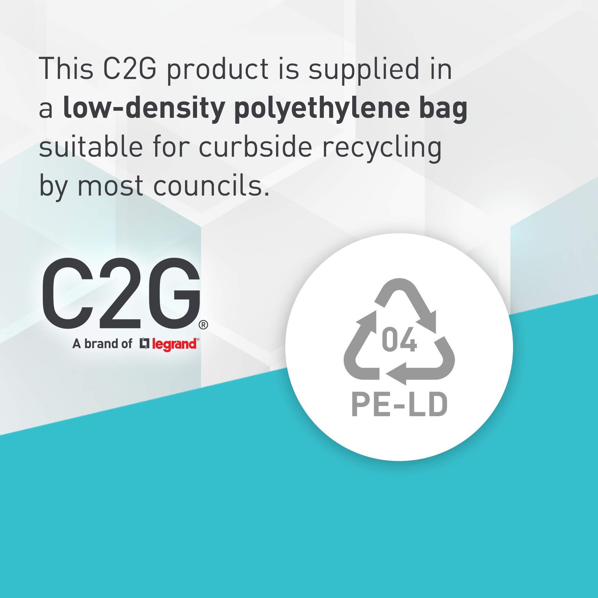 C2G 10ft (3m) USB-C Male to Lightning Male Sync and Charging Cable - Black