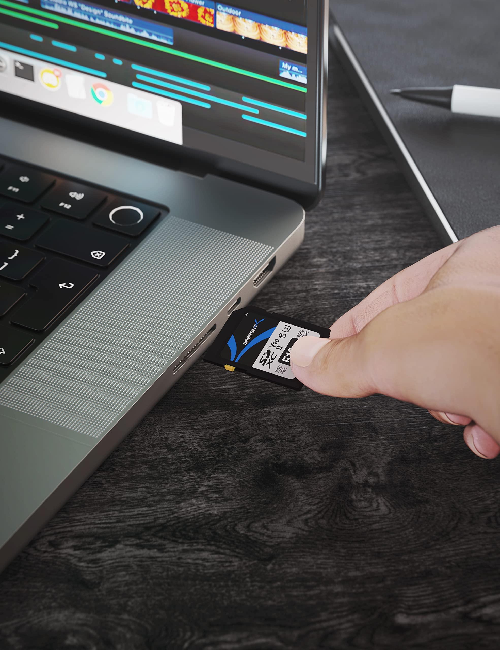 SABRENT SABRENT Rocket v90 512GB SD UHS-II Memory Card R280MB/s W250MB/s (SD-TL90-512GB)