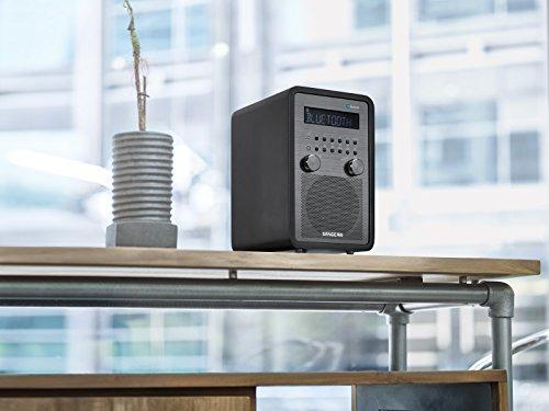 Sangean Sangean All in One Bluetooth AM/FM Dual Alarm Clock Radio with Large Easy to Read Backlit LCD Display