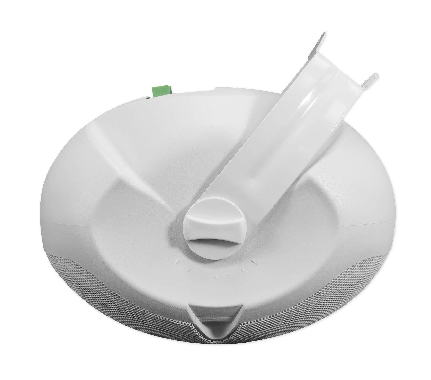 Rockville Rockville (2) D4-70 White Dual 4" 70v Commercial/Restaurant Wall Mount Speakers