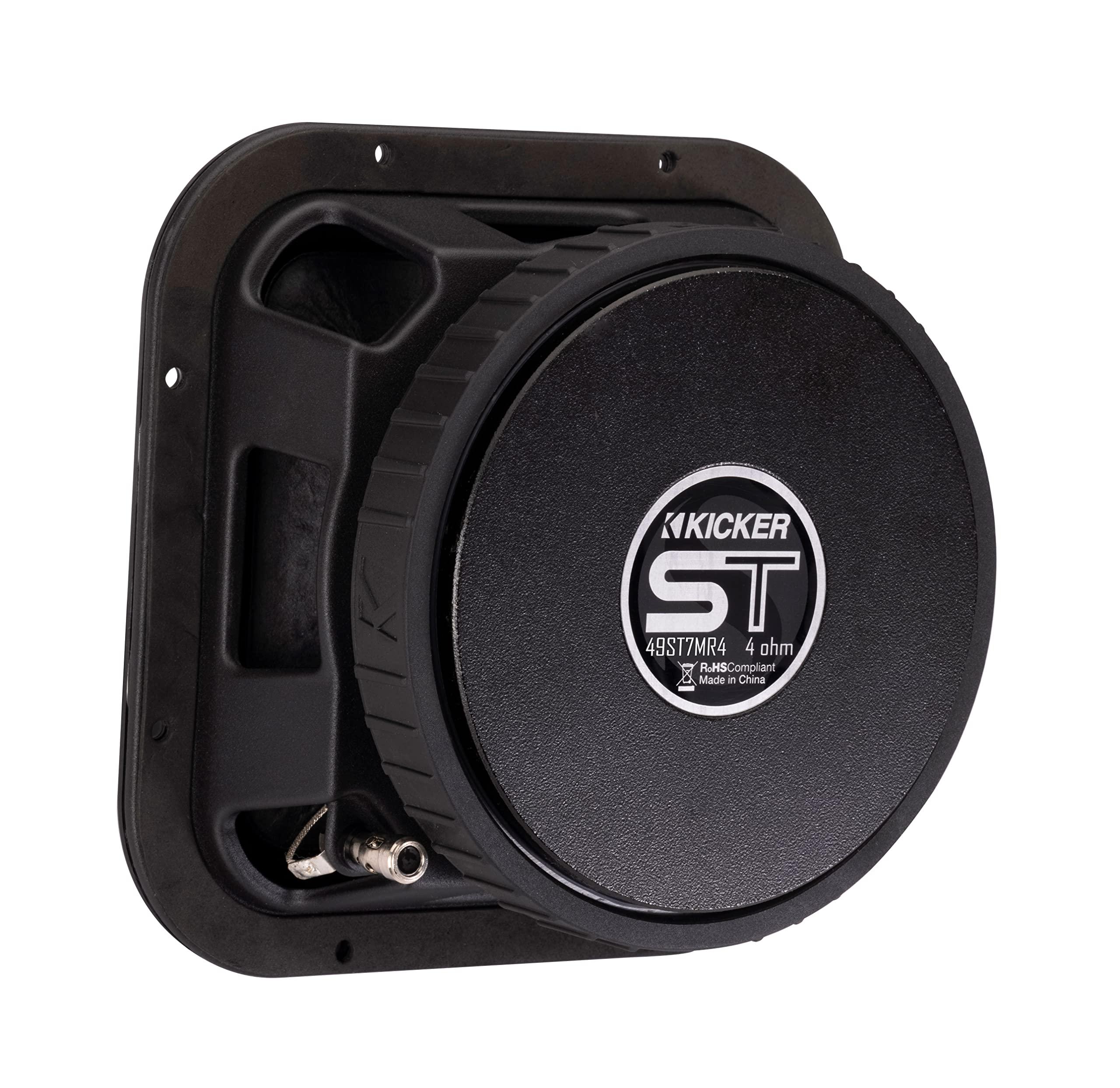 KICKER Kicker 49ST7MR8 7" Street Series Square Mid-Bass, Pair, 8ohm