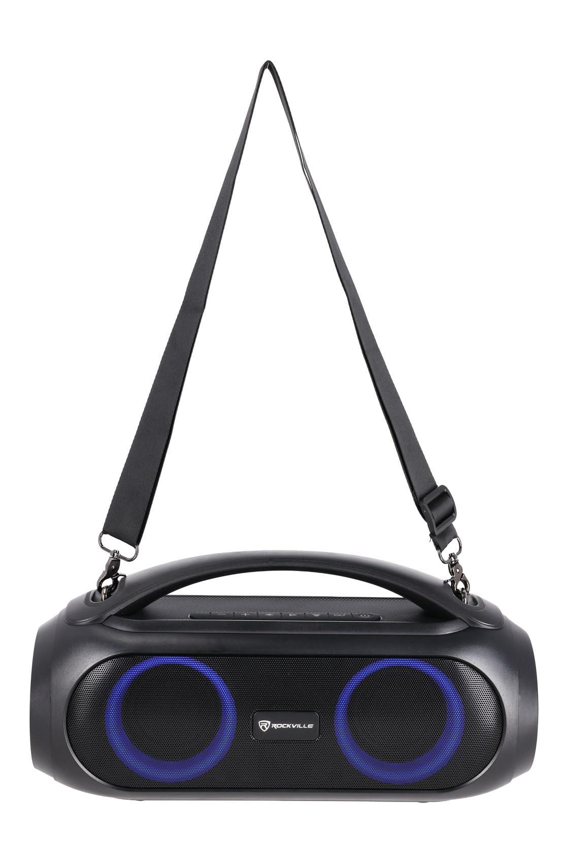 Rockville Rockville GO Party MAX BASS Large Portable LED Bluetooth Speaker w/Wireless Link