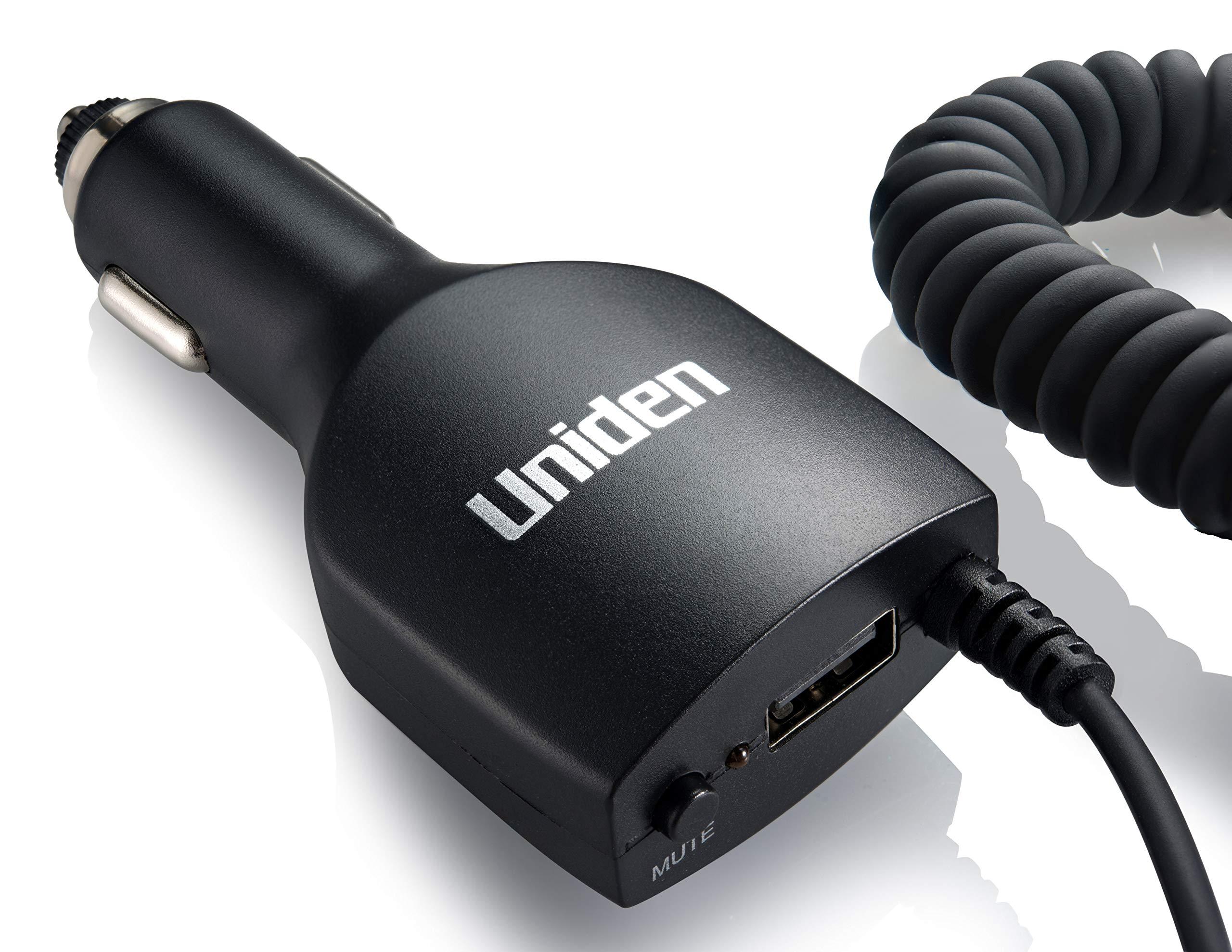 Uniden Uniden R1 Extreme Long Range Radar Laser Detector 360 Degree, DSP, Voice Alert Silver