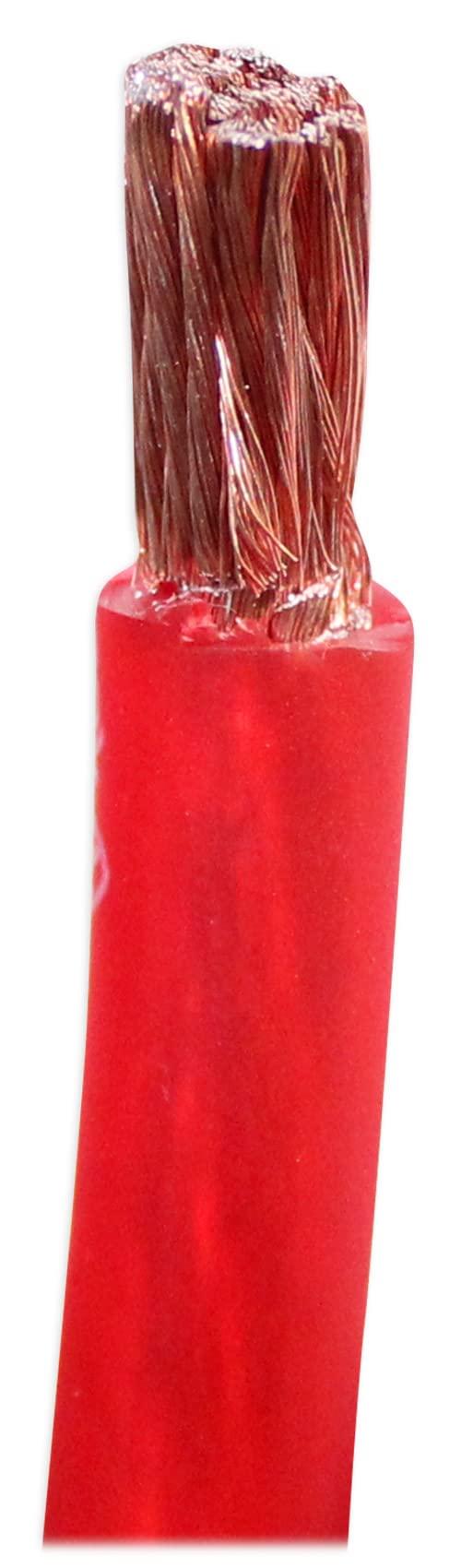 Rockville Rockville R4G150R 4 AWG Gauge 150' Car Amp Power/Ground Wire Spool