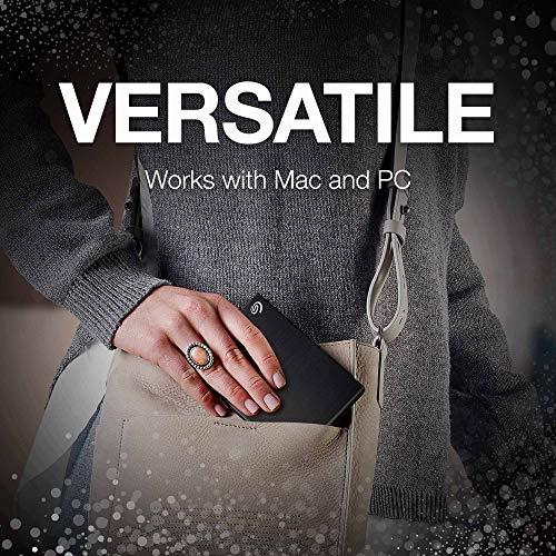 Seagate Seagate Backup Plus Slim STHN2000400 2 TB Portable Hard Drive - External - Black