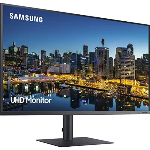 SAMSUNG Samsung TU87F Series 32-Inch Viewfinity 4K UHD Pro Monitor, VA Panel, 60Hz, 5ms, HDR10, sRGB, HDMI, Dual 4K Display, Fully Adjustable Stand, Eye Saver Mode (LF32TU874VNXGO) Dark Blue Gray