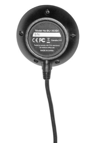 GlobalSat GlobalSat BU-353-S4 USB GPS Receiver (Black) (Improved-New)