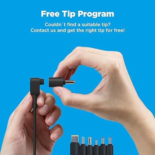 Innergie Innergie T18 (180G) 180W 150W Universal Gaming Laptop Charger Power Adapter for Acer ASUS ROG HP Lenovo MSI 100-240V AC Input 19.5V 9.23A DC Output Power Supply Made by Delta Electronics