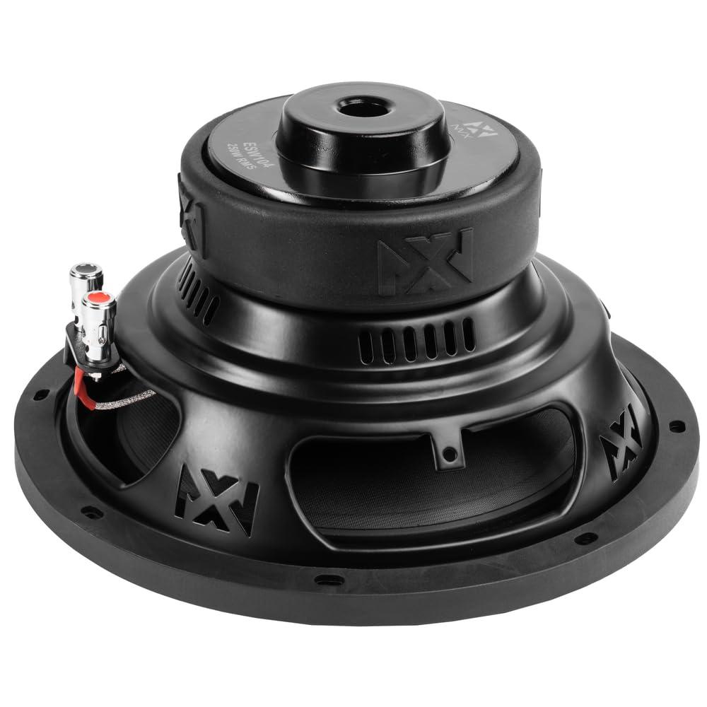 NVX NVX ESW104 500W Peak (250W RMS) E-Series 10" Single 4-Ohm Car Subwoofer