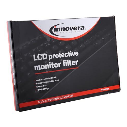 Innovera Innovera Protective Antiglare LCD Monitor Filter for 24\" Widescreen Flat Panel Monitor, 16:9/16:10 Aspect Ratio