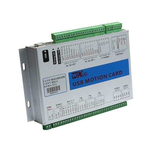 JOCCOS XHC MKX-ET Ethernet USB Mach3 Breakout Board 3 4 6 Axis Motion Control Card 2MHz Support For Engraver Stepper Servo Motor (Size : MK3-ET 3 Axis)