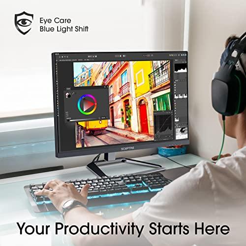 Sceptre Sceptre 4K IPS 27" 3840 x 2160 UHD Monitor up to 70Hz DisplayPort HDMI 99% sRGB Build-in Speakers, Black 2021 (U275W-UPT)
