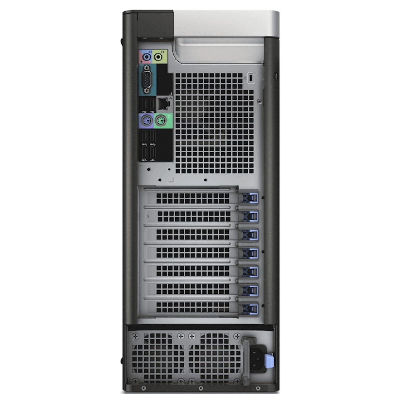 Dell Dell Precision T5810 Mid-Tower Workstation - Intel Xeon E5-2683 v4 2.1GHz 16 Core Processor, 64GB DDR4 Memory, 256GB NVMe SSD, 4TB HDD, Nvidia Quadro M2000 Graphics Card, Windows 10 Pro. (Renewed)