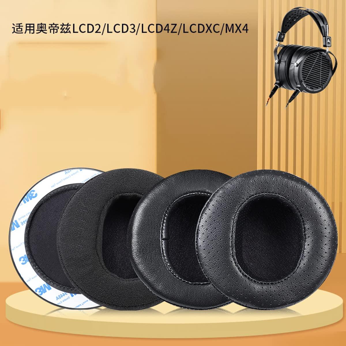 JOYSOG Replacement Ear Pads for Audeze LCD2 LCD3 LCD4Z LCD-XC MX4 Headphones,Ear Cushions Foam Ear Cups Covers for Audeze LCD2 LCD3 LCD4Z LCD-XC MX4 Headset (Protein Skin)