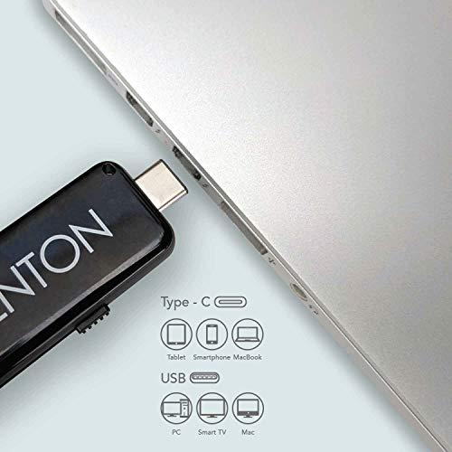 Centon Centon Electronics S1-U3D2-32G Centon Datastick OTG USB 3.0 [USB A + USB C] 32GB, Black