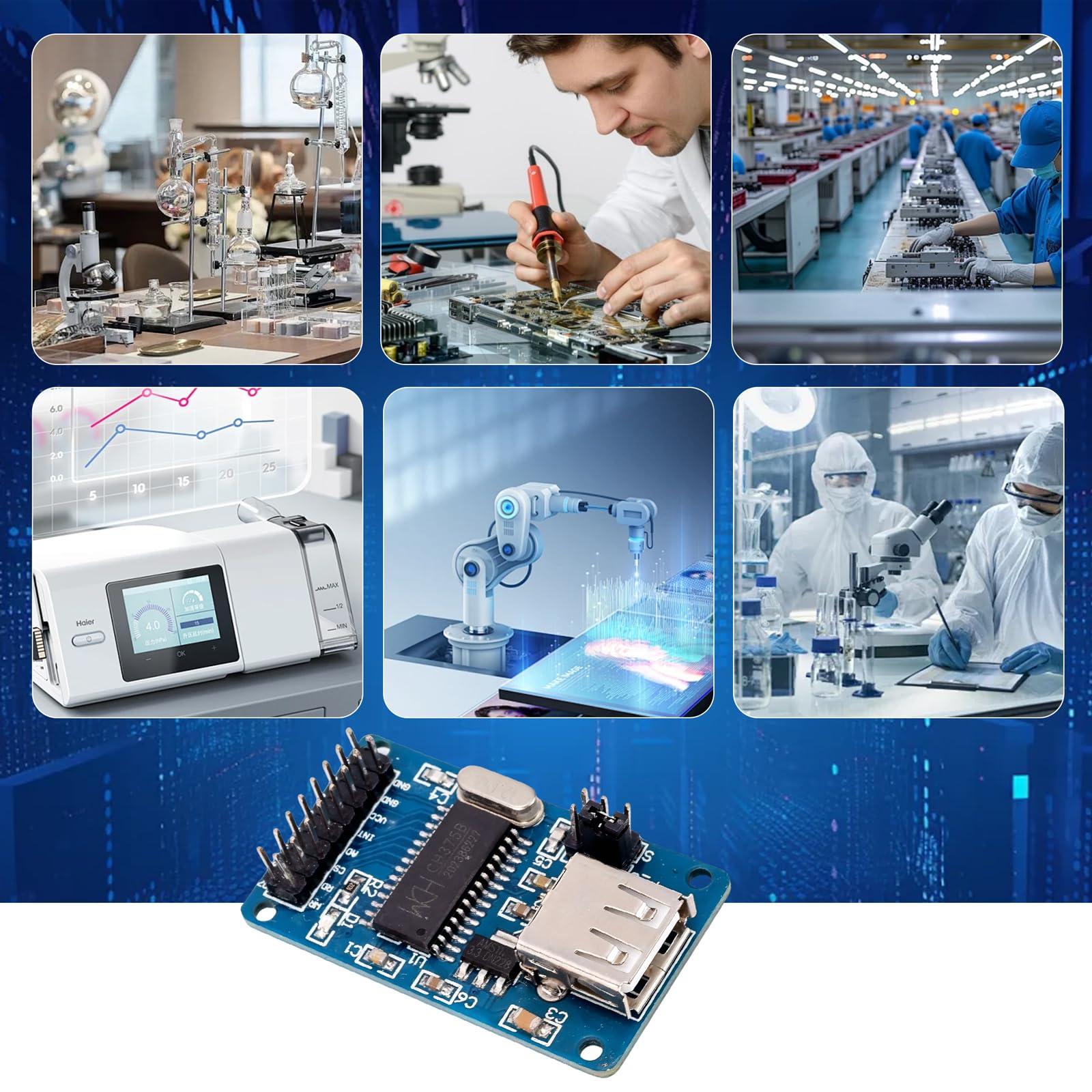 JIUWU CH375B U-Disk Read Write Module SPI Interface USB Stick for Arduino AVR CP09003 Reading and Writing Module