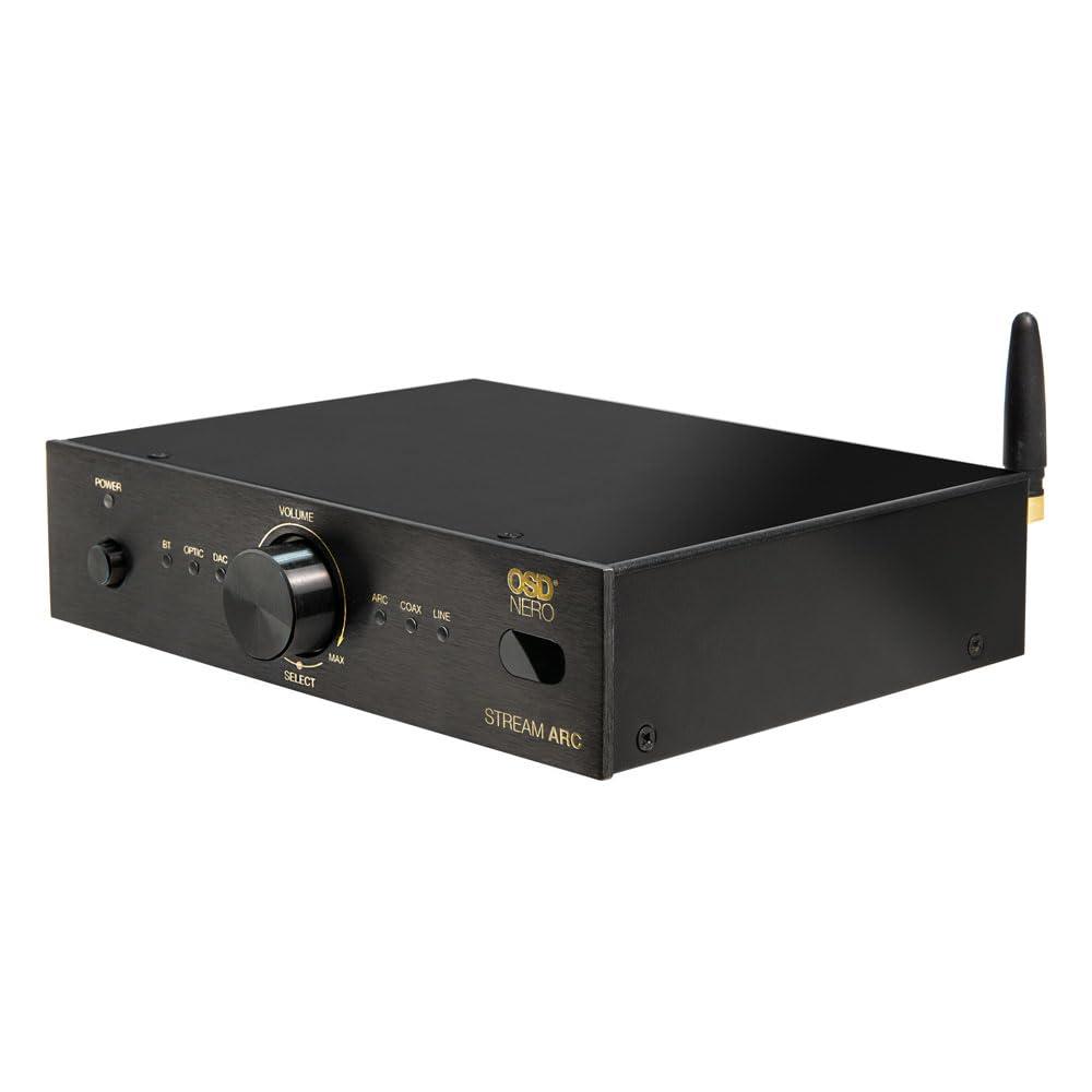 OSD Audio OSD Nero Stream ARC 100W 2Ch Stereo Amplifier Class D w/ARC Input, Wireless BT, Type-C DAC, Optical