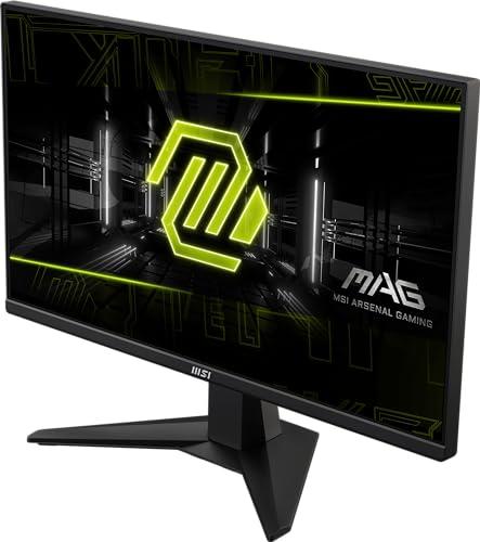 MSI MSI MAG 255XFV 25-inch Gaming Monitor, 1920 x 1080 (FHD), 0.5ms Response Time, 250Hz, HDMI, DP Port, Tilt Adjustable