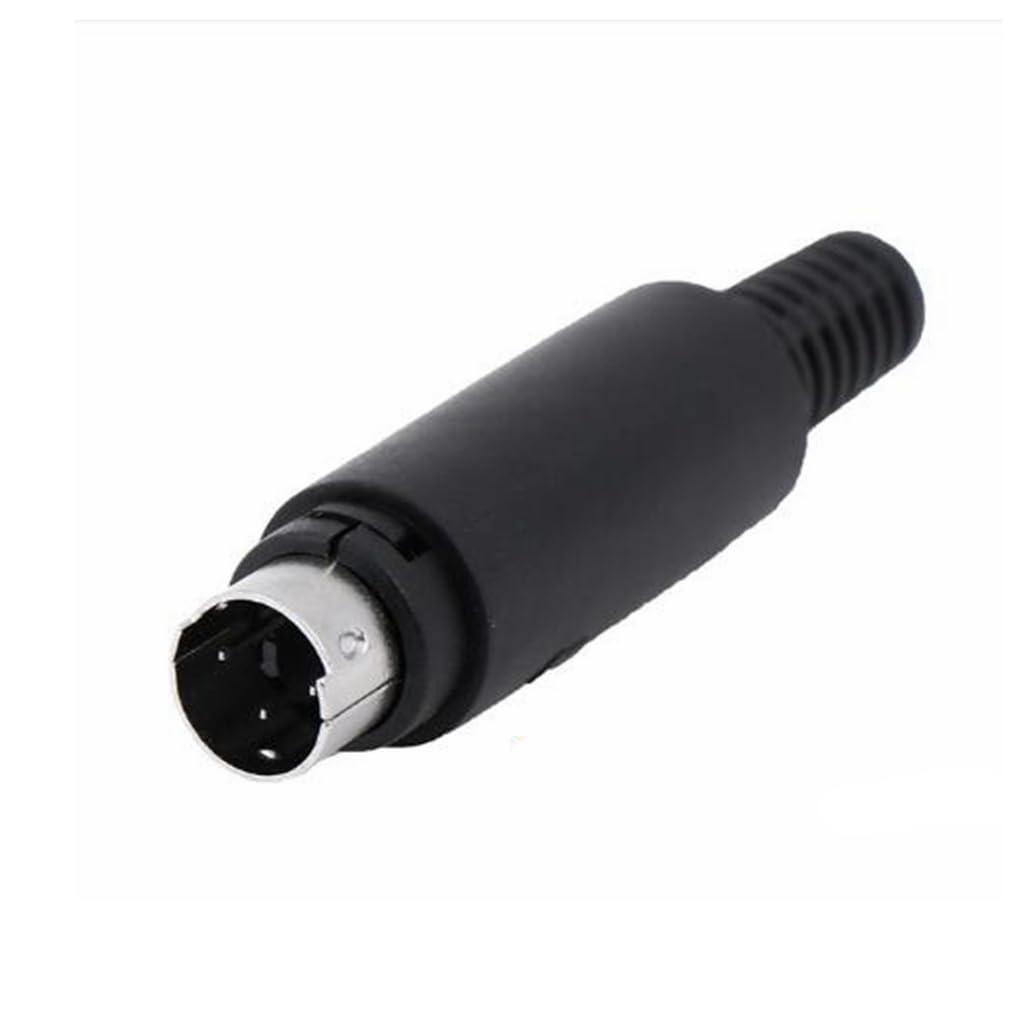 DirectNine Basics Boicus Wiring Connecting Terminals - 1pcs for PC Keyboard PS2 S plc Mini DIN Plug Socket Connector 3/4/5/6/7/8 PIN Chassis Cable Mount Male Female - (Color: 7P Female)