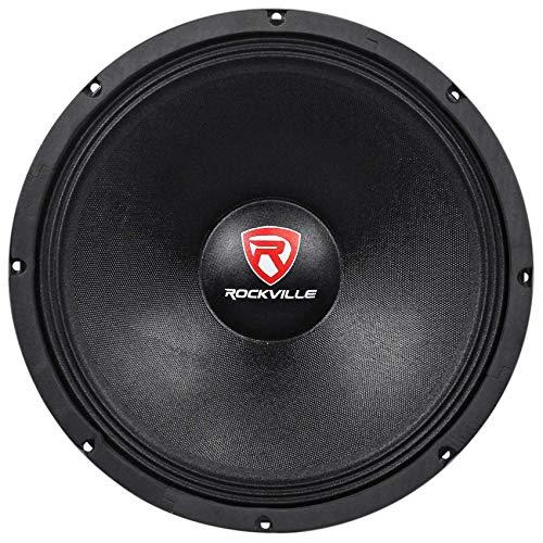 Rockville Rockville RVW1500P8 1500w 15\" Raw DJ Subwoofer 8 Ohm Sub Woofer 70OZ Magnet, Black