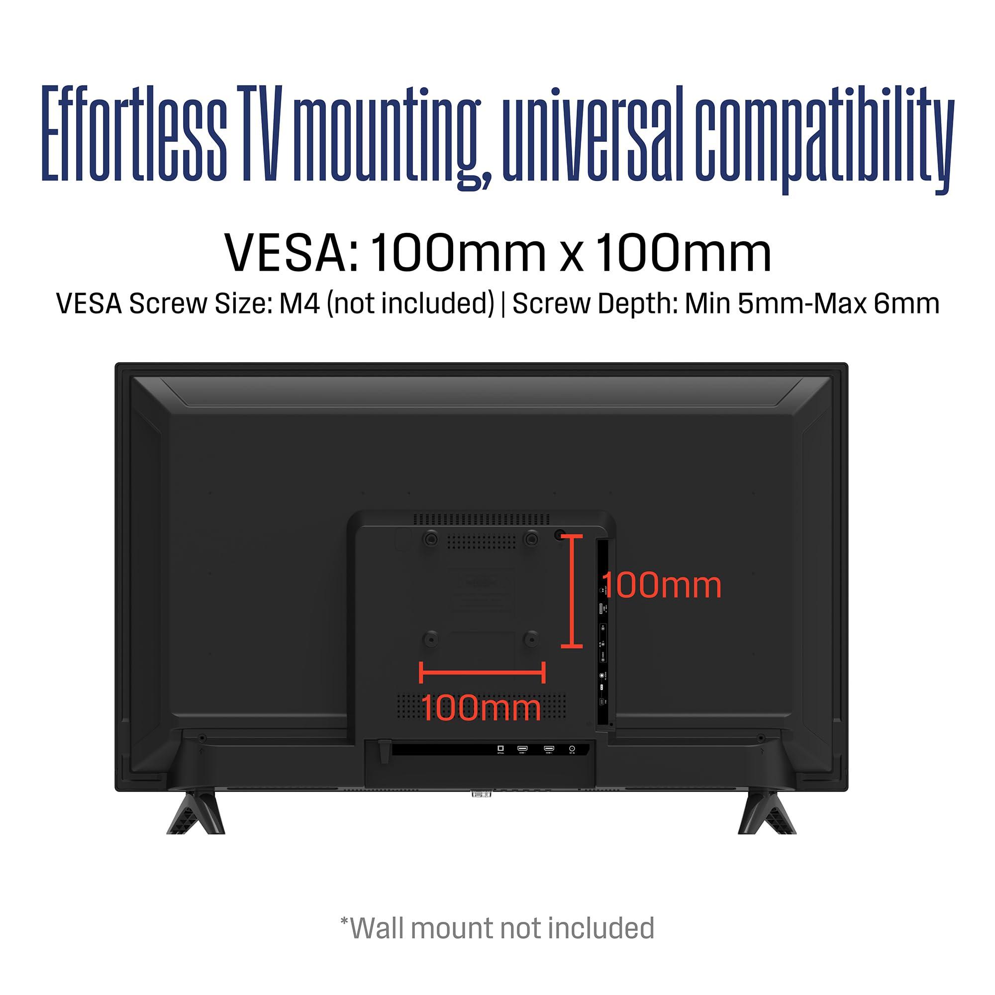 Westinghouse Westinghouse 24 Inch TV, 720p HD LED Small Flat Screen Non-Smart Television with HDMI, USB, VGA, & V-Chip Parental Controls, Monitor for Home, Kitchen, RV Camper, or Office