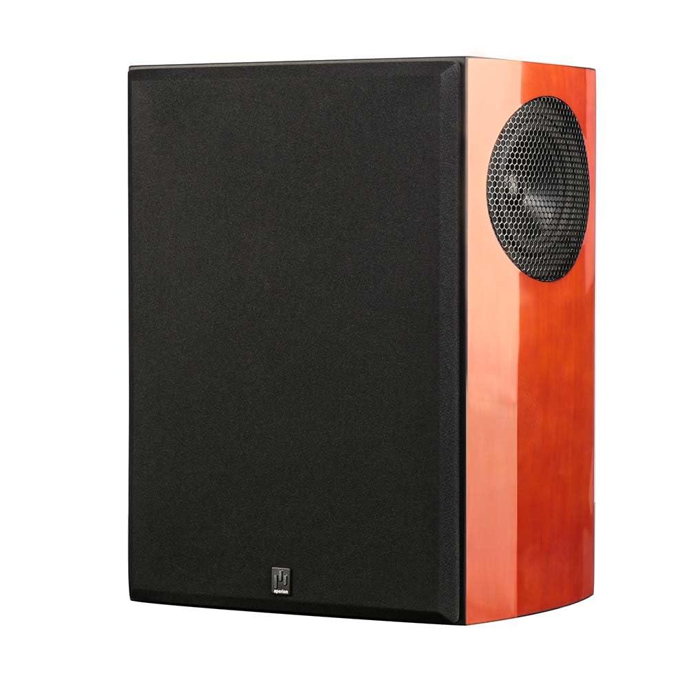 Aperion Audio Aperion Audio Verus III V8S 3-Way 8" Tripolar Surround Sound Speaker Pair for Home Theater System (Gloss Cherry)