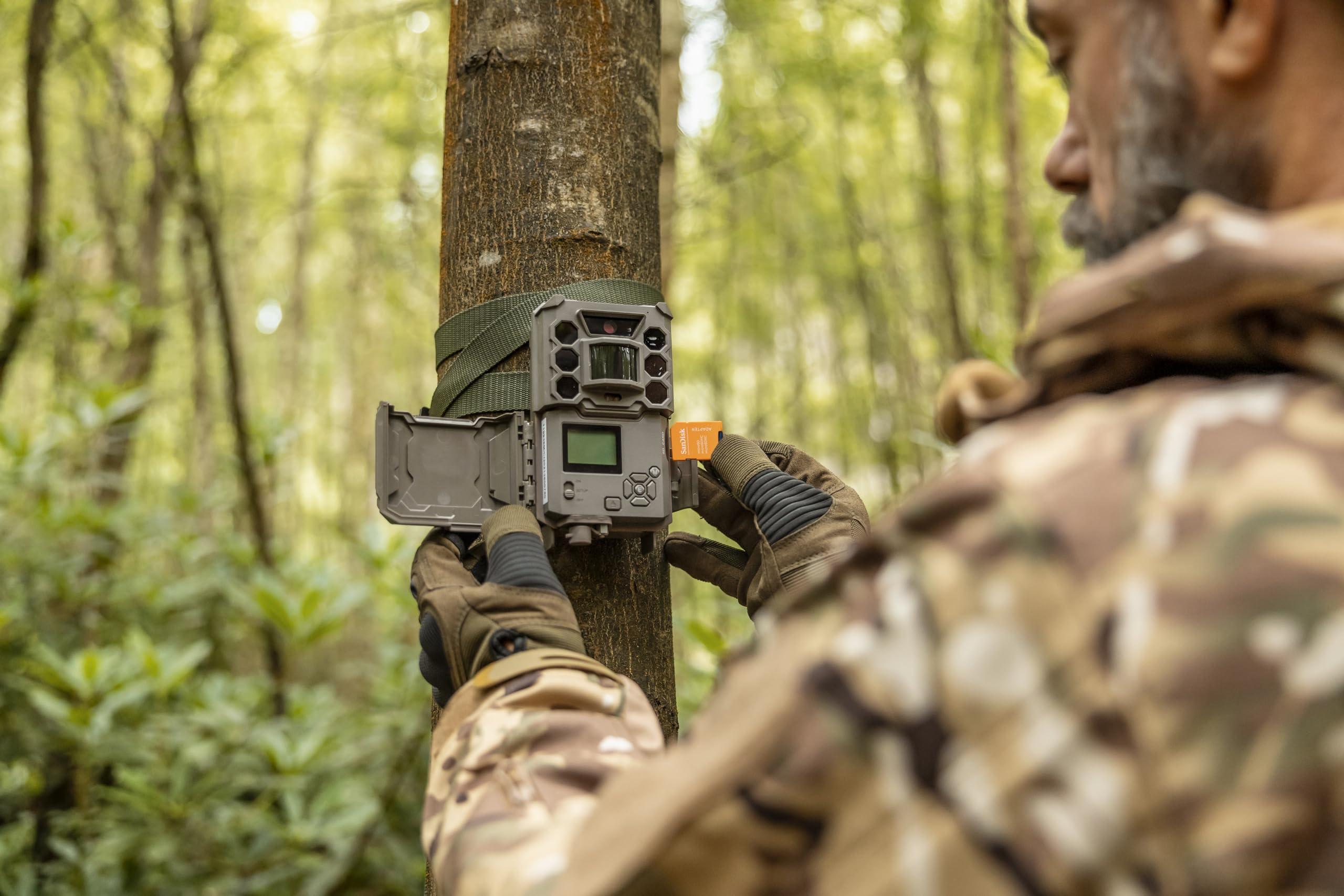 SanDisk SanDisk 64GB 2-Pack Outdoors 4K microSDXC UHS-I Memory Card (2x64GB) with SD Adapter - Up to 170MB/s, 4K, C10, U3, V30, A2, Trail Camera Micro SD Card - SDSQXAH-064G-GN6VT