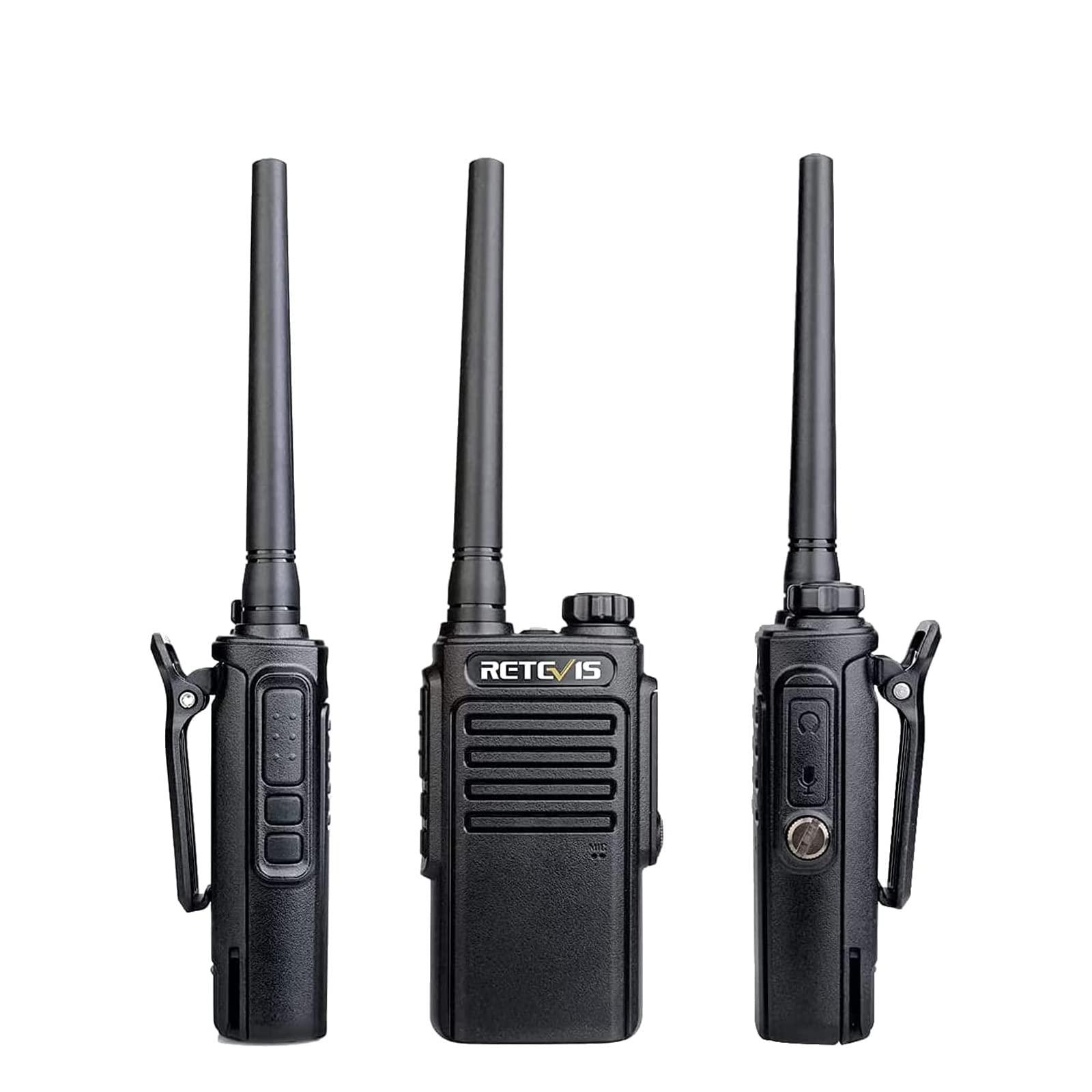 Retevis Retevis RT47 Waterproof Walkie Talkies for Adults,Long Range Two Way Radio,License-Free,Lightweight,Commercial 2 Way Radio for Manufacturing (6 Pack)
