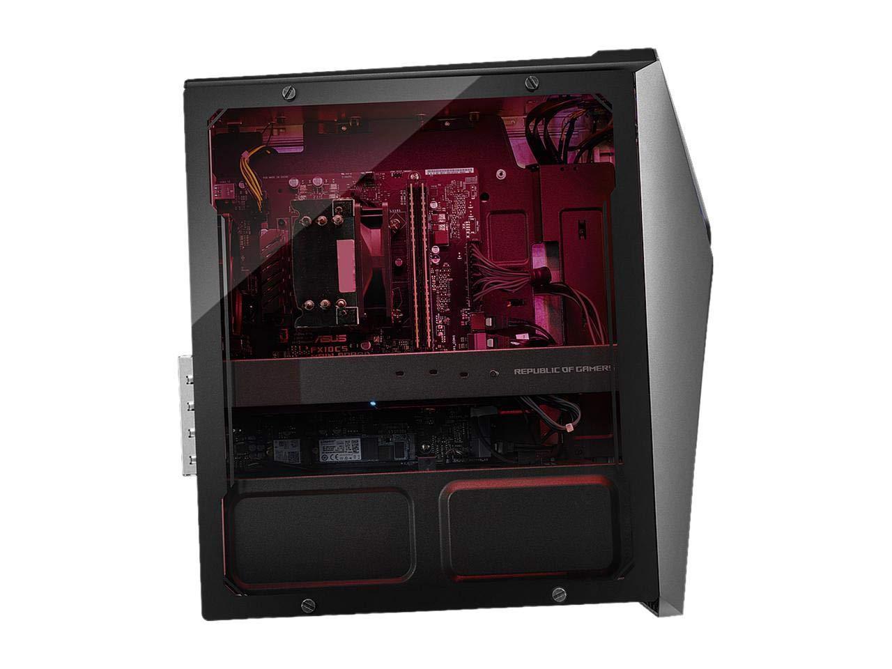 ASUS ASUS ROG Strix G10DK Gaming Desktop PC, AMD Ryzen 7 3700X, GeForce GTX 1660 Ti, 16GB DDR4 RAM, 512GB PCIe SSD, Wi-Fi 5, Windows 10 Home, G10DK-AB764