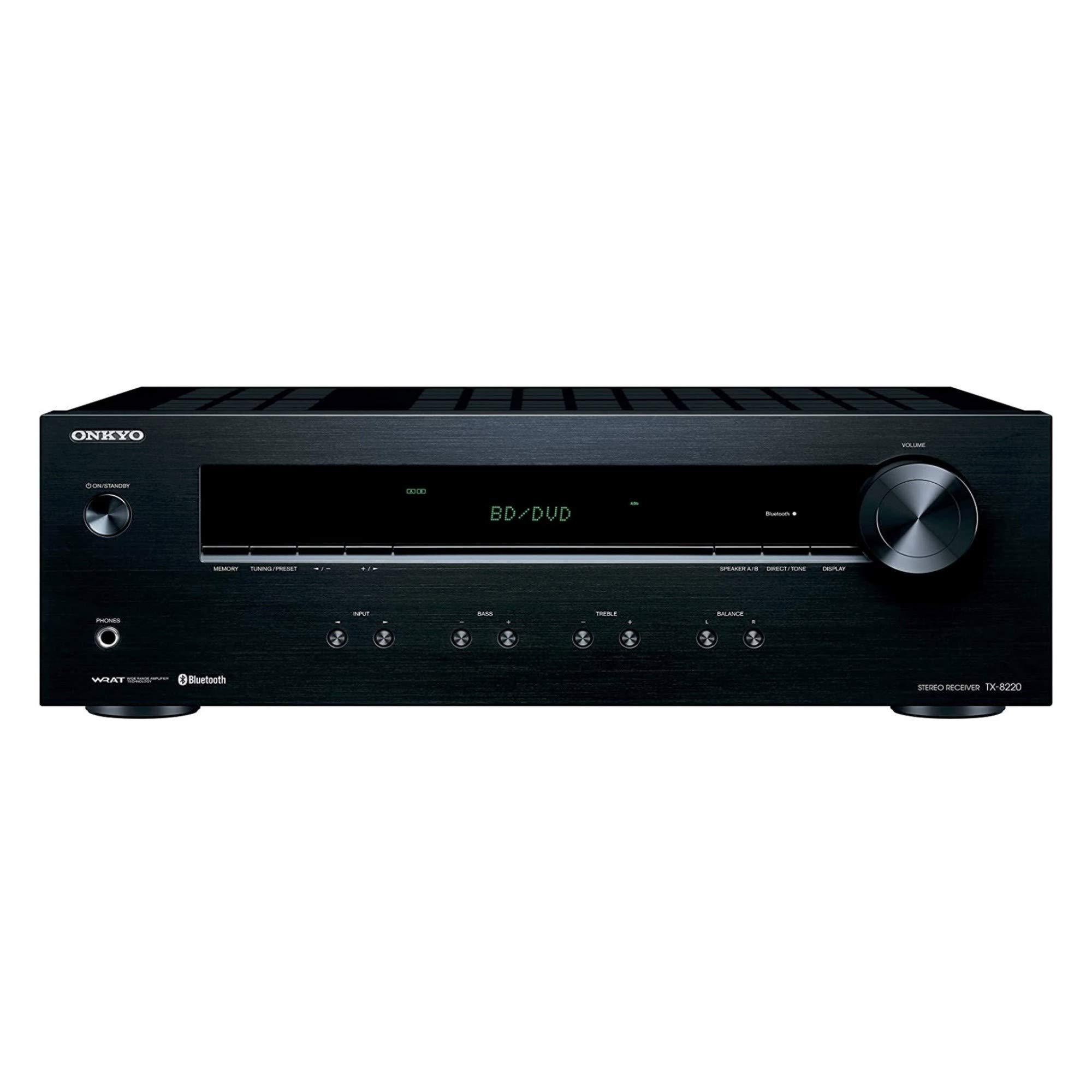 Onkyo Onkyo TX-8220 2 Home Audio Channel Stereo Receiver with Bluetooth,black