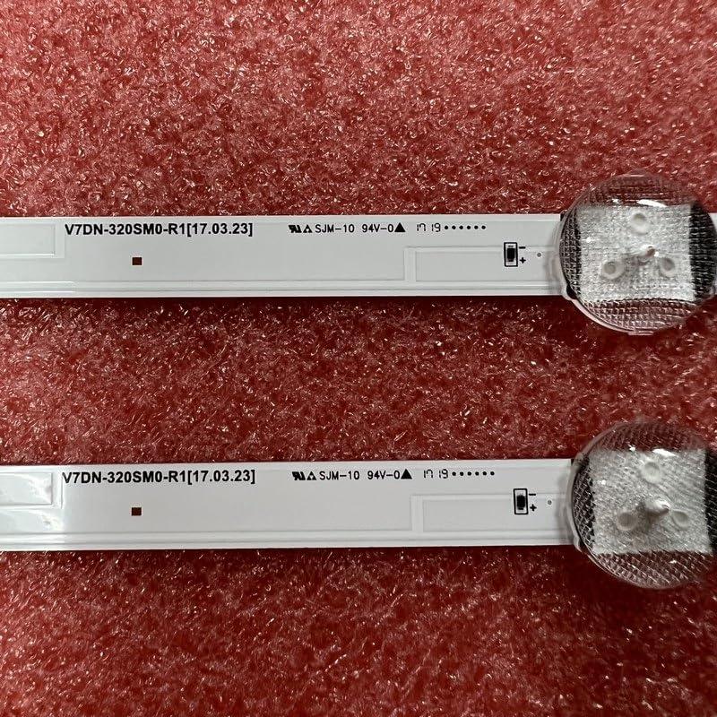 BrewJa BrewJa LED Backlight Strip Compatible with Samsung UE32M4000 UE32M4002AK UE32M4005 UN32M4500 UA32M5000 V7DN-320SM0-R1 BN96-43703A LM41-00419A (Color : 10pcs for 5 TV)